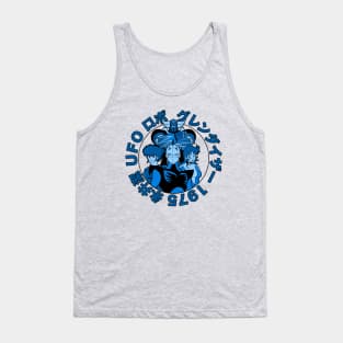 147b Goldrake Family Blue Tank Top